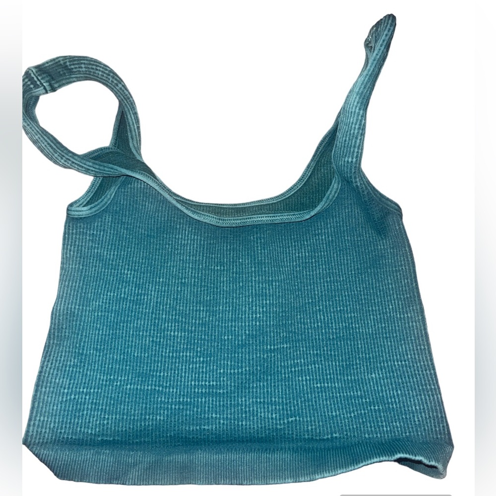 FP Movement by Free People Teal Crop Top